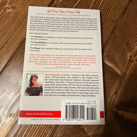 Get over Your Damn Self book - Picture 2 of 2